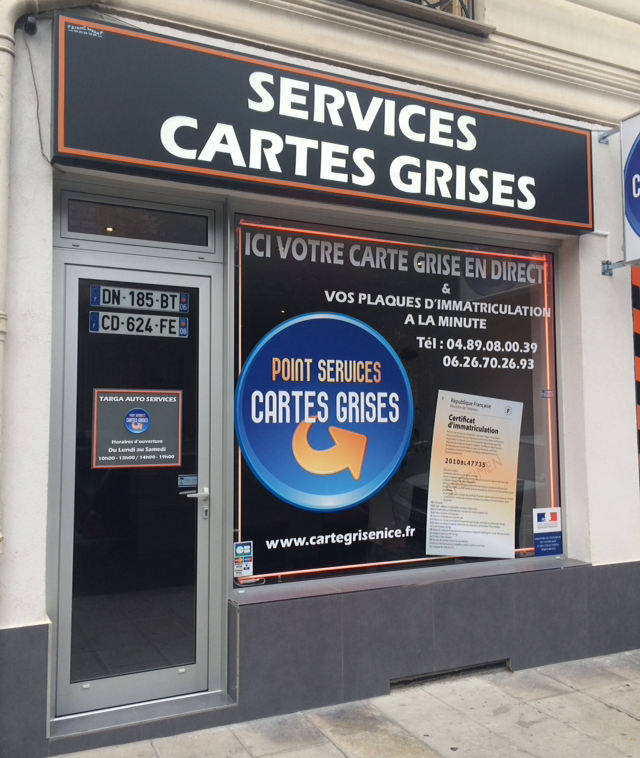 Magasin carte grise à Nice Magasin carte grise à Nice